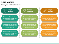 3 Tab Matrix PPT Slide 2