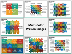 Puzzle Matrix Multicolor Combined
