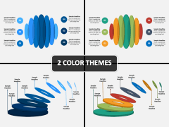 Oval Infographics PPT Cover Slide