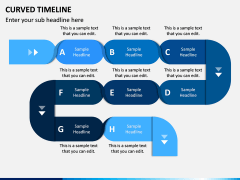 Curved Timeline PPT Slide 2