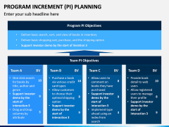 Program Increment Planning PPT Slide 6