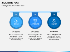 3 Months Plan PPT Slide 5