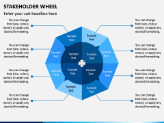 Stakeholder Wheel PPT Slide 8