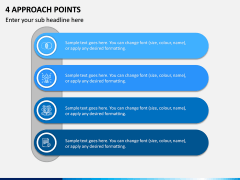 4 Approach Points PPT Slide 1