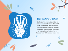 International Day of Peace Free PPT Slide 2