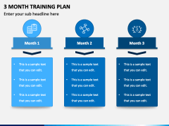 3 Month Training Plan PPT Slide 1