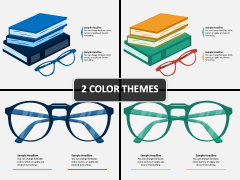 Reading Glasses PPT Cover Slide