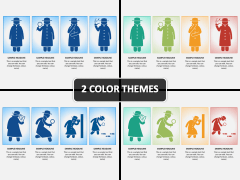 investigator Icons PPT Cover Slide