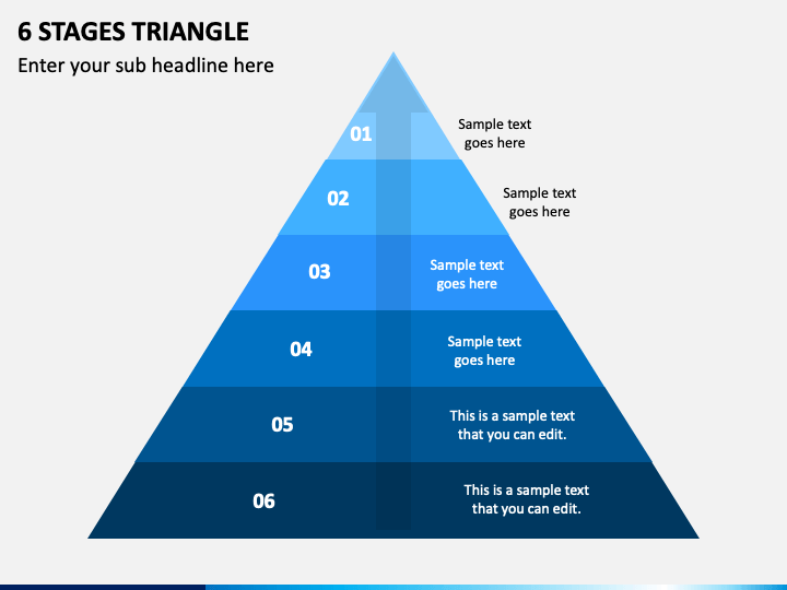 6 Stages Triangle Slide 1