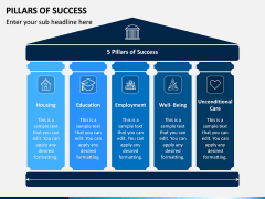Pillars of Success PPT Slide 2