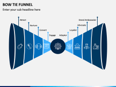 Bow Tie Funnel PPT Slide 1