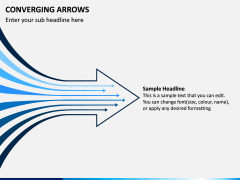 Converging Arrows PPT Slide 6