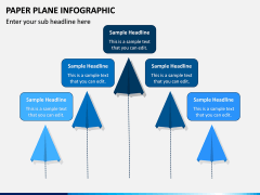 Paper Plane Infographic PPT Slide 7