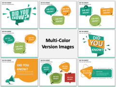 Did You Know Multicolor Combined