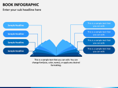 Book Infographic Free PPT Slide 1