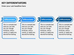 Key Differentiators PPT Slide 1