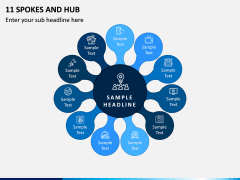 11 Spokes and Hub PPT Slide 1