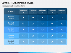 Competitor Analysis Table PPT Slide 2
