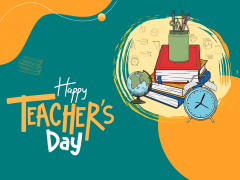 Teachers Day in India Free PPT Slide 1