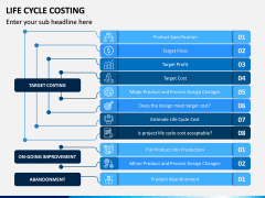 Life Cycle Costing PPT Slide 7