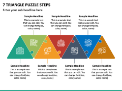 7 Triangle Puzzle Steps PPT Slide 2