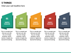 5 Things PPT Slide 2