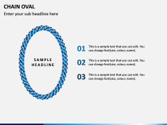 Chain Oval PPT Slide 4