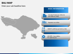 Bali Map PPT Slide 4