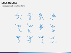 Stick Figures PPT Slide 5