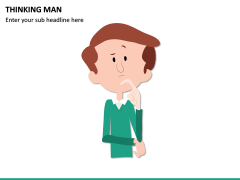 Thinking Man PPT Slide 2