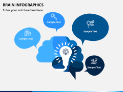 Brain Infographics PPT Slide 5