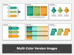 Three Level Sales Multicolor Combined
