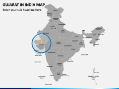 Gujarat Map PPT Slide 4