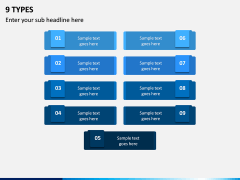 9 Types PPT Slide 1
