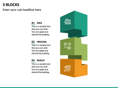 3 Blocks PPT Slide 2