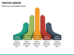Twisted arrow free PPT slide 2