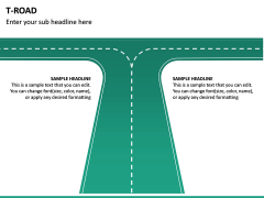 T Road PPT Slide 3