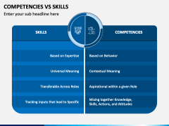 Competencies Vs Skills PPT Slide 1