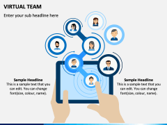 Virtual Team PPT Slide 1