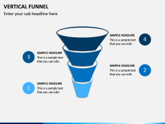 Vertical Funnel PPT Slide 13