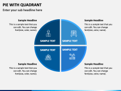 Pie With Quadrant PPT Slide 1