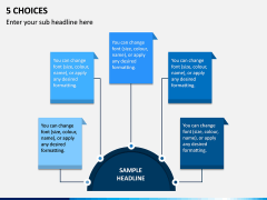 5 Choices PPT Slide 1