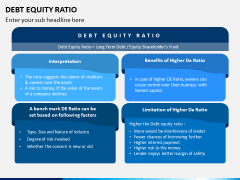 Debt Equity Ratio PPT Slide 2