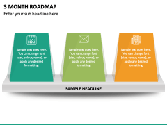 3 Month Roadmap PPT Slide 2