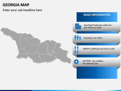 Georgia Map PPT Slide 4