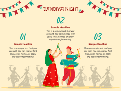 Navratri free PPT slide 3