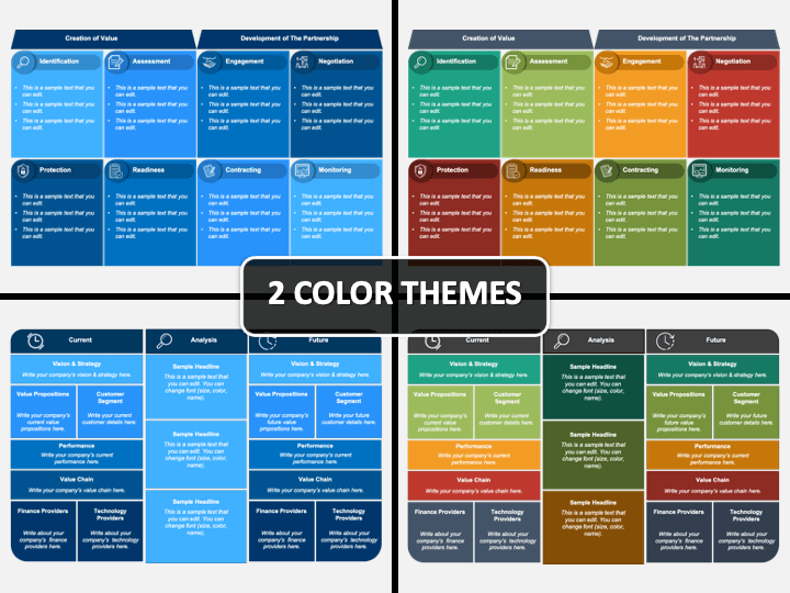 Technology Canvas Cover Slide