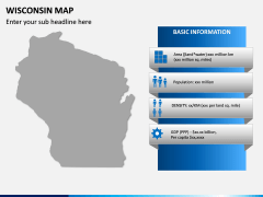 Wisconsin Map PPT Slide 5