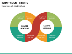 Infinity Sign - 8 Parts PPT Slide 2