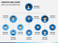 Creative Organizational Chart PPT Slide 7